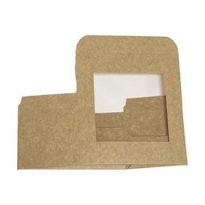 Fiesta Recyclable Bloomer Box with PET Window 70x70mm (Pack of 500) - FT652 - 3