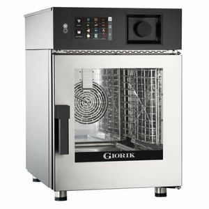 Giorik Kore KID061W 6 x 1/1GN Slimline Gas Combi Oven with Wash System LPG - FW898 - 1