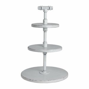 Steelite Aged White Pipe Stand 3-Tier 355x509mm - VV3459 - 1
