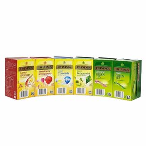 Twinings Infusions & Green Tea Variety Pack Enveloped Tea Bags (Pack of 120) - DZ468 - 1