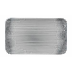 Churchill Harvest Flux Grey Organic Rectangular Platter 179mm (Pack of 12) - DX162 - 1