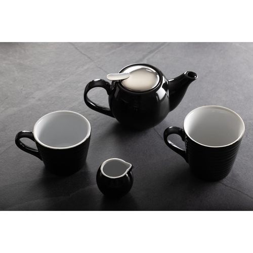 Olympia Cafe Coffee Cup Black - 230ml 8fl oz (Pack of 12) - CU953 - 4
