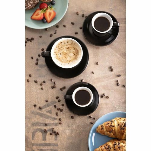 Olympia Cafe Espresso Cup Black (Pack of 12) - CU952 - 9
