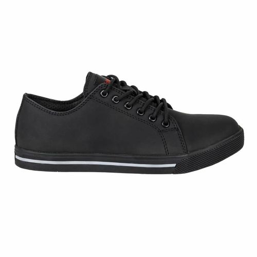 Slipbuster Recycled Microfibre Safety Trainers Matte Black 43 - BA060-43 - 2
