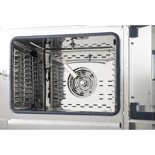 Buffalo Freestanding Smart Touchscreen Compact Combi Oven ?6 x GN 1/1 with Installation Kit and Extraction Hood - SA773 - 17
