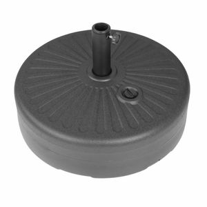 Bolero Black Plastic Parasol Base 40Ltr (filled) - DZ884 - 3