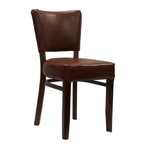 Oregon Dining Chair with Bison Espresso Vinyl (Pack of 2) - DP659 - 1