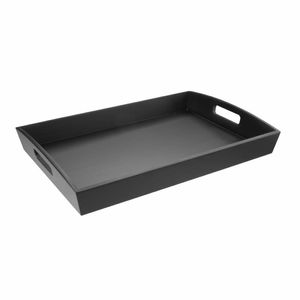 Olympia Bamboo Black Large Serving Tray 510x350mm - DP883 - 3