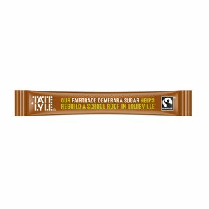 Tate & Lyle Fairtrade Demerara Sugar Sticks (Pack of 1000) - HP978 - 1