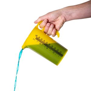 Pro-Measures Polypropylene Measuring Jug Yellow 1Ltr - HP869 - 3
