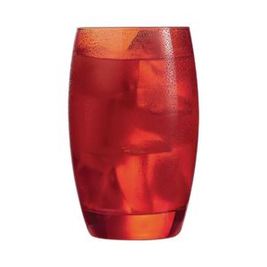 Arcoroc Salto Colour Studio Red Hiball Tumblers 350ml (Pack of 24) - HR888 - 3