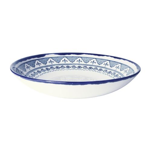 Dudson Harvest Moresque Coupe Bowls Blue 247mm (Pack of 12) - HX225 - 2