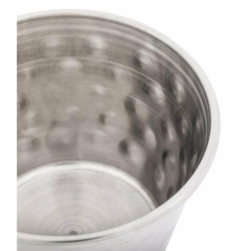 Olympia Hammered Stainless Steel Sauce Cups 70ml (Pack of 12) - FU289 - 4
