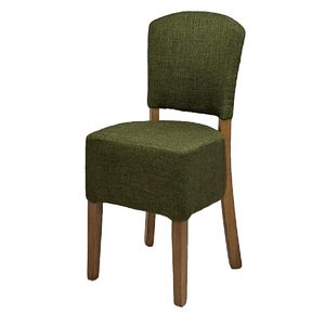 Hanoi Dining Chair In Weathered Oak with Shetland Forest Seatpad (Pack of 2) - HP764 - 1