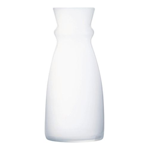 Arcoroc Fluid Colour White Frost Carafes 750ml (Pack of 6) - HW271 - 1