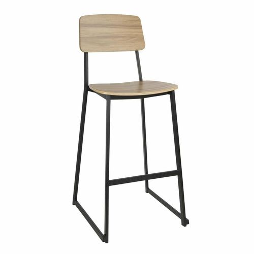Bolero Beaufort Wooden Interior High Stools (Pack of 2) - FU525 - 1