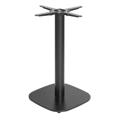 Bolero Black Cast Iron Table Base 720x420mm - FU546 - 1