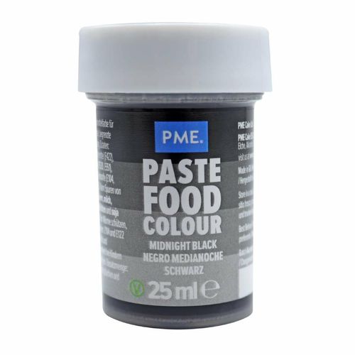 PME Concentrated Paste Food Colour - Midnight Black 25g - HU315 - 1