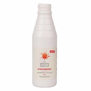 Simply Strawberry Topping Sauce 1kg - HT852 - 1