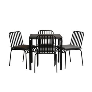 Tenby Outdoor Dining Set in Onyx (Pack of 2 Dining Sets) - HX564 - 1