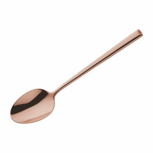 Amefa Metropole Copper Dessert Spoons (Pack of 12) - HY039 - 1