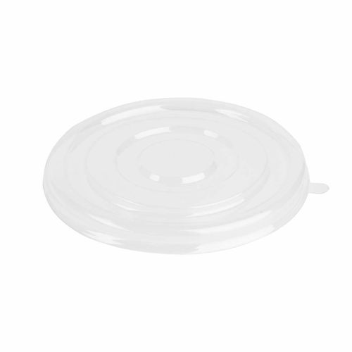 Fiesta Recyclable PET Lids for 400/500ml Bowl Bases (Pack of 50) - HW026 - 1