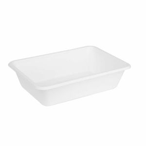 Fiesta Compostable Bagasse Food Container Bases 650ml (Pack of 100) - HW034 - 3