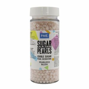 PME Sugar Pearls 100g - Pearlised Blush - HU217 - 1