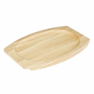 Olympia Hevea Board for Cast Iron Oval Sizzler 335x205mm for GJ557 - FW979 - 1