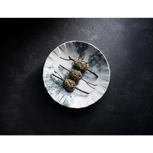 Churchill Smoke Black Coupe Plates 237mm (Pack of 6) - HY926 - 3