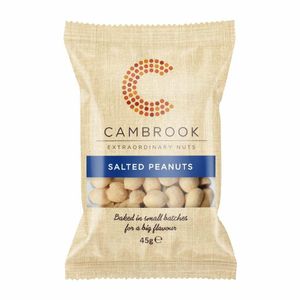 Cambrook Baked Salted Peanuts Snack Pack 45g (Pack of 24) - KA481 - 1