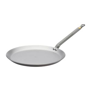 De Buyer Mineral B Steel Round Pancake Pan 26cm - HZ609 - 1