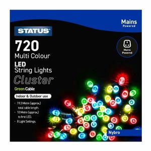 Status Nybro 720 Multi Coloured LED Indoor/Outdoor String Lights - HY742 - 1