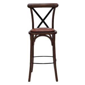 Bristol Bar Chair in Vintage with Bison Tan Seat - HX888 - 3