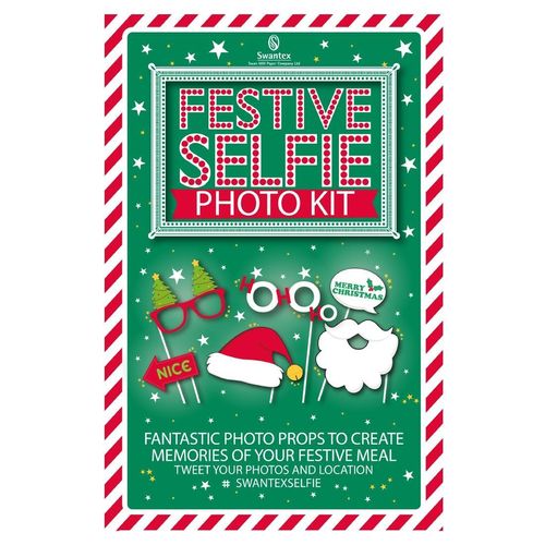 Swantex Festive Selfie Photo Kit (Pack of 8) - HY183 - 2