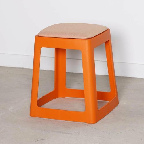 Origin Base Stool Signal Orange 400x400x440mm (Pack of 2) - HX772 - 10