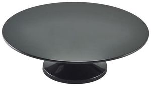 GenWare Melamine Black Cake Stand 33cm/ 13" - 1