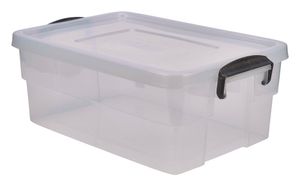 Storage Box 38L W/ Clip Handles (Pack of 4) - 1