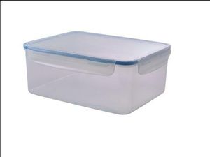 GenWare Polypropylene Clip Lock Storage Container 5.5L (Pack of 6) - 1
