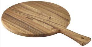 Acacia Wood Pizza Paddle 33cm Dia - 1
