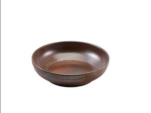 Terra Porcelain Rustic Copper Coupe Bowl 20cm (Pack of 6) - 1
