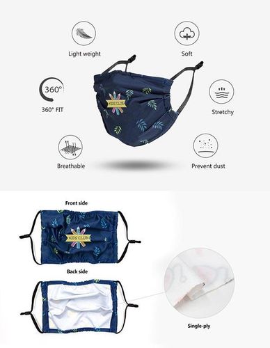 Custom Branded Children's Custom Fabric Face Mask - 3
