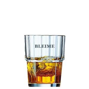 Custom Branded Norvege Stacking Tumbler Drinks Glass (200ml/7oz) - 1