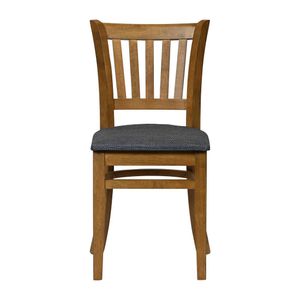 Turin Dining Table with 4 Manhattan Chairs in Weathered Oak with Shetland Sea - JA223 - 3