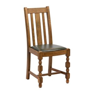 Thame Dining Chair in Weathered Oak with Bison Cedar Seat (6 Pack) - JA258 - 1