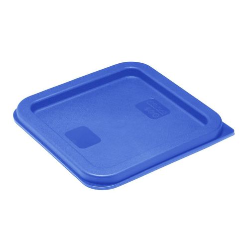 Hygiplas Square Food Storage Container Lid Blue Small - HY410 - 1