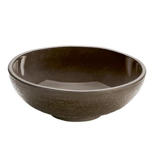 Bauscher ReNew Taupe Relief Bowls 170mm (6 Pack) - JA776 - 1