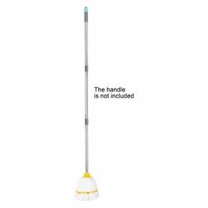 Jantex Microfibre Mop Head Yellow Stripe 150g - HX252 - 3