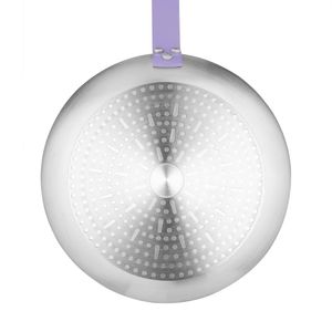 Hygiplas Aluminium Non-Stick Teflon Platinum Plus Frying Pan with Purple Handle 20cm - HT967 - 3