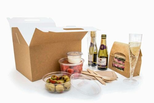 Extra Large Kraft Carry Pack (Case of 60) - 4